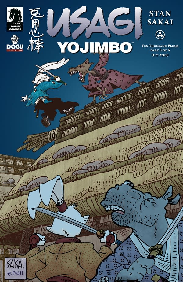 Cover image for USAGI YOJIMBO: TEN THOUSAND PLUMS #3 STAN SAKAI COVER