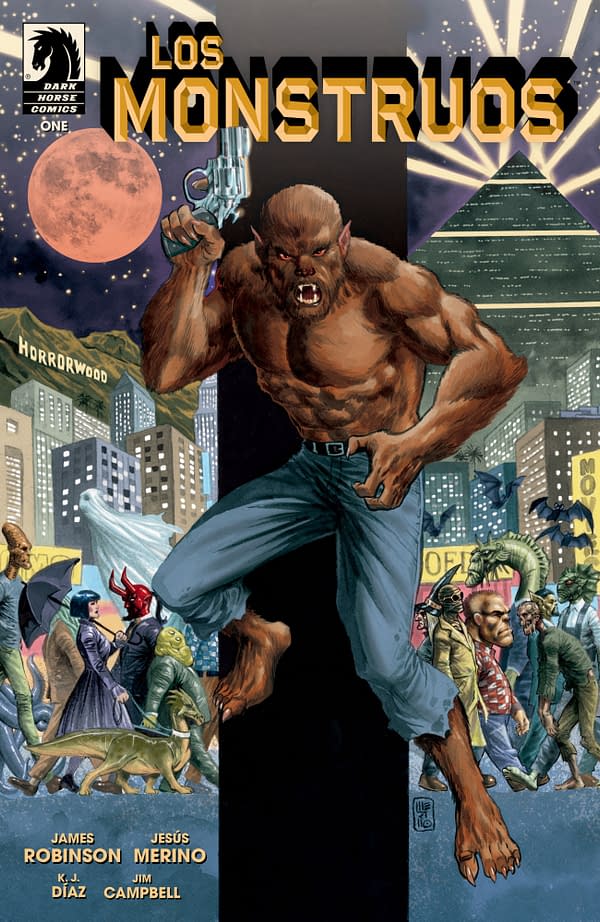 Cover image for LOS MONSTRUOS #1 KJ DIAZ COVER