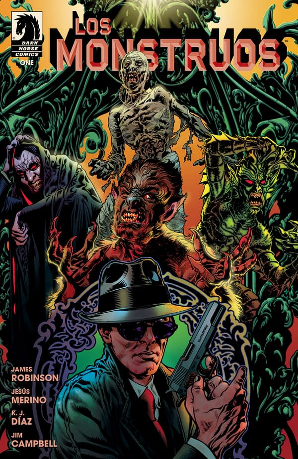 Cover image for Los Monstruos #1 (CVR B) (Tony Harris)