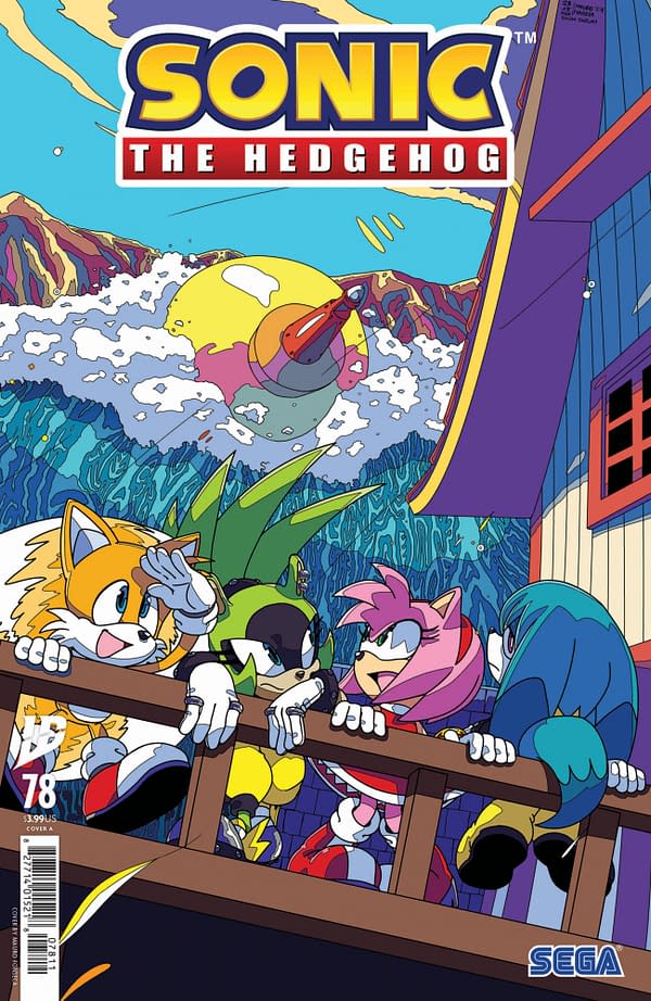 Cover image for SONIC THE HEDGEHOG #78 MAURO FONSECA COVER