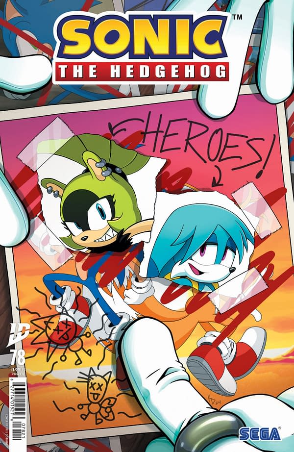 Cover image for Sonic the Hedgehog #78 Variant B (Dobbins)