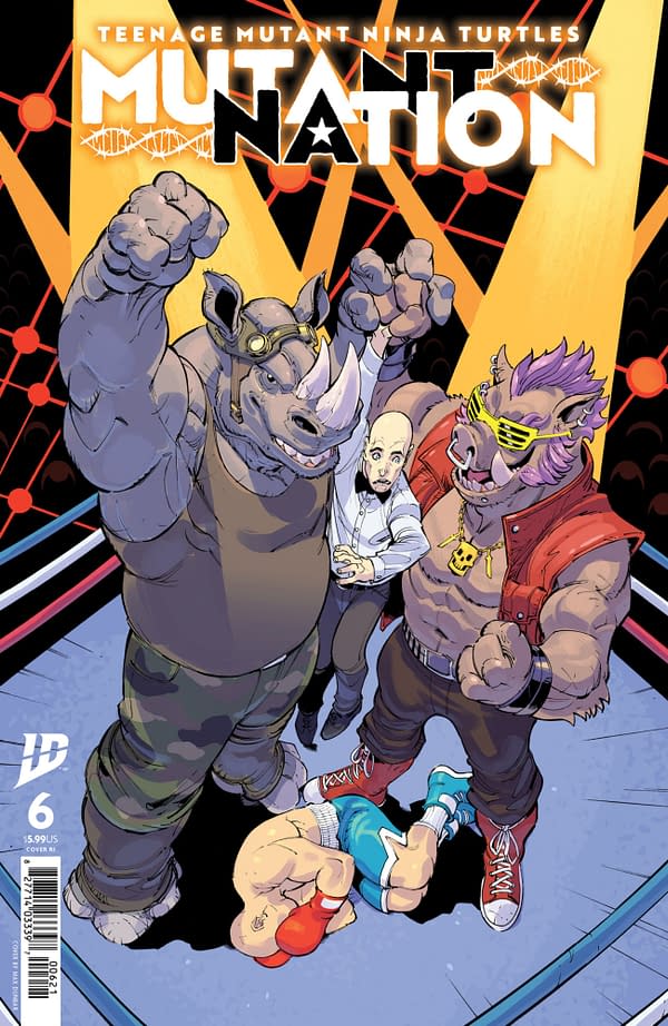 Cover image for Teenage Mutant Ninja Turtles: Mutant Nation #6 Variant RI (10) (Dunbar)