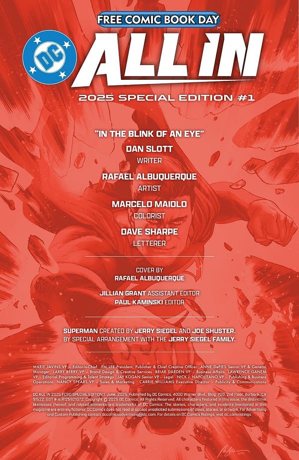 Full Preview Of DC All In/Absolute Universe Free Comic Book Day