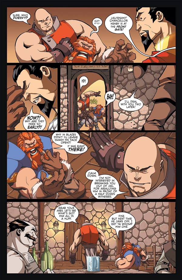 Oni Publishes Jim Zub & Edwin Huang's Skullkickers In Compact Editions