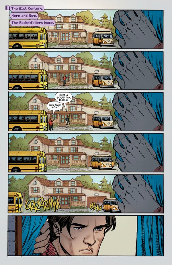Interior preview page from Rocketfellers #6