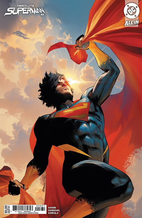 Cover image for Absolute Superman #8