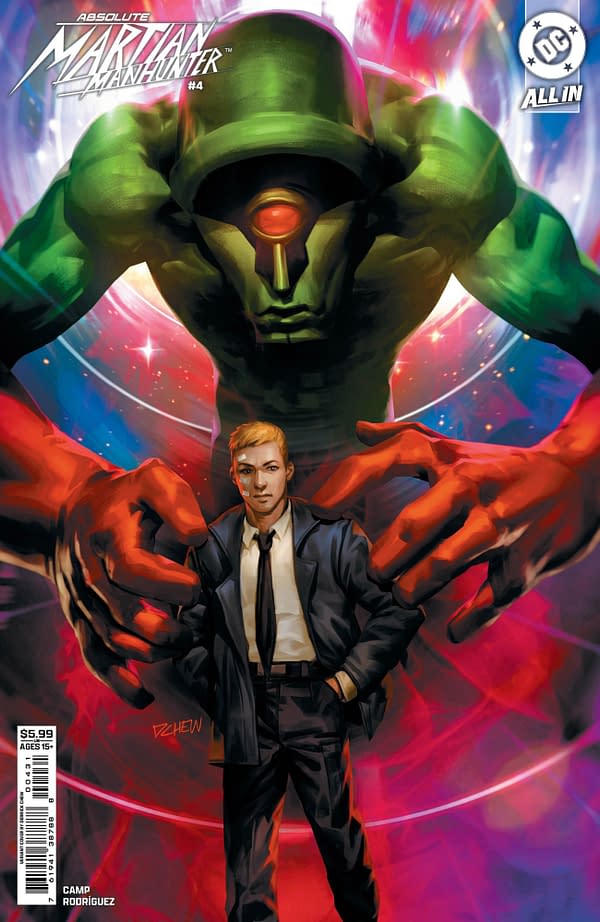 Cover image for Absolute Martian Manhunter #4