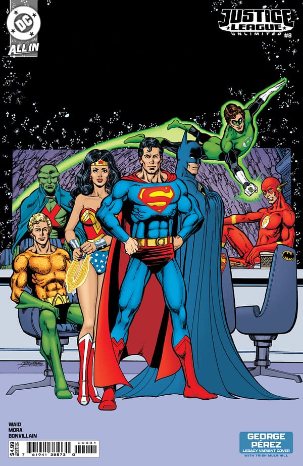 Cover image for Justice League Unlimited #8