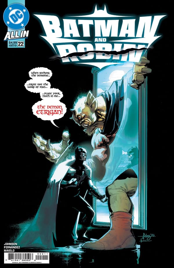 Cover image for Batman and Robin #22