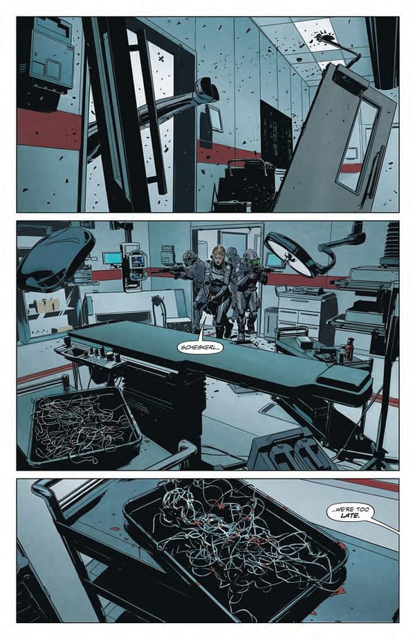 Interior preview page from Lazarus Fallen #1