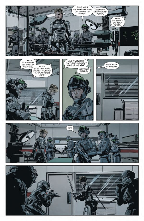 Interior preview page from Lazarus Fallen #1