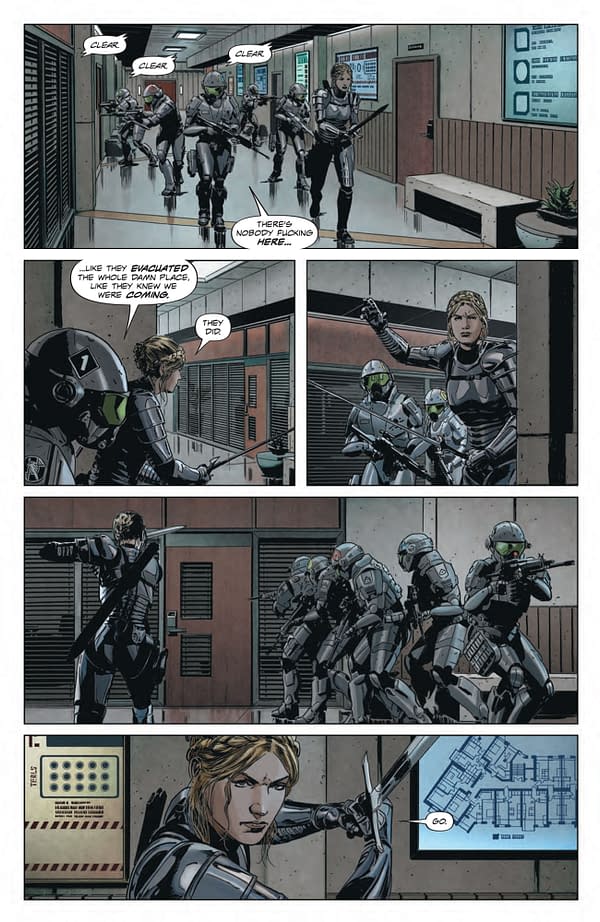Interior preview page from Lazarus Fallen #1
