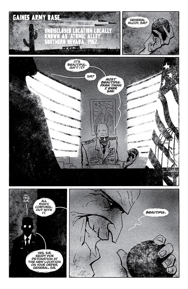 Interior preview page from News from the Fallout #1