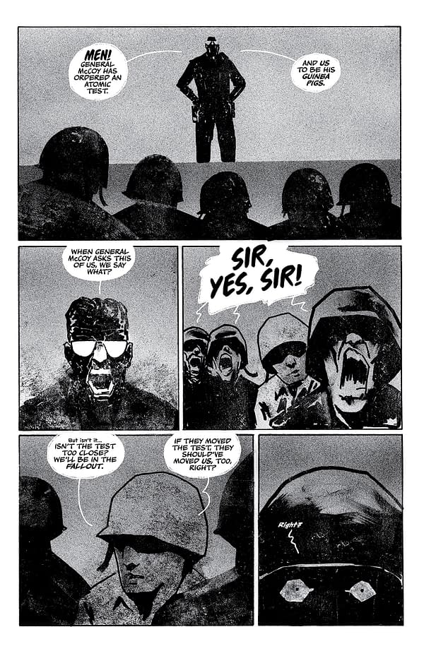 Interior preview page from News from the Fallout #1