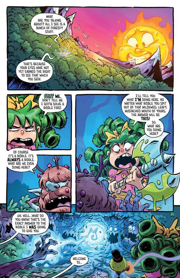 Interior preview page from I Hate Fairyland #41