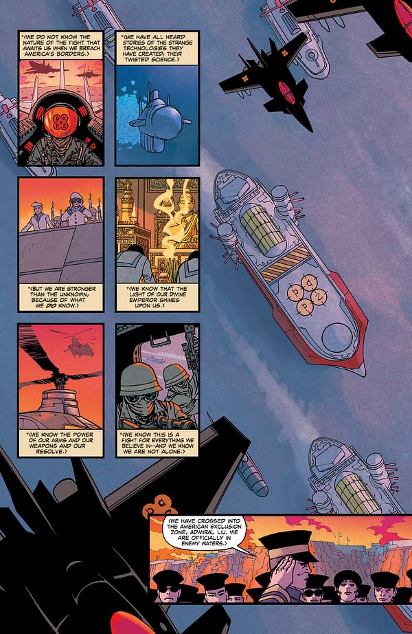 Interior preview page from Undiscovered Country #31
