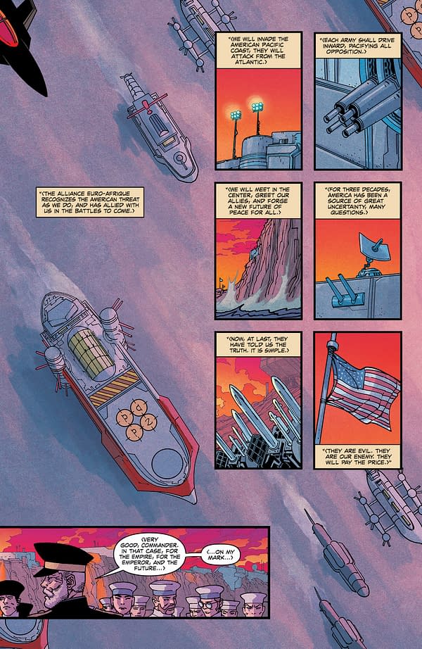 Interior preview page from Undiscovered Country #31