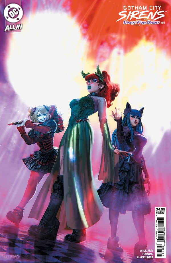 Cover image for Gotham City Sirens: Unfit for Orbit #1