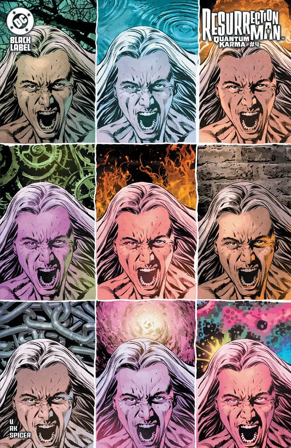 Cover image for Resurrection Man: Quantum Karma #4