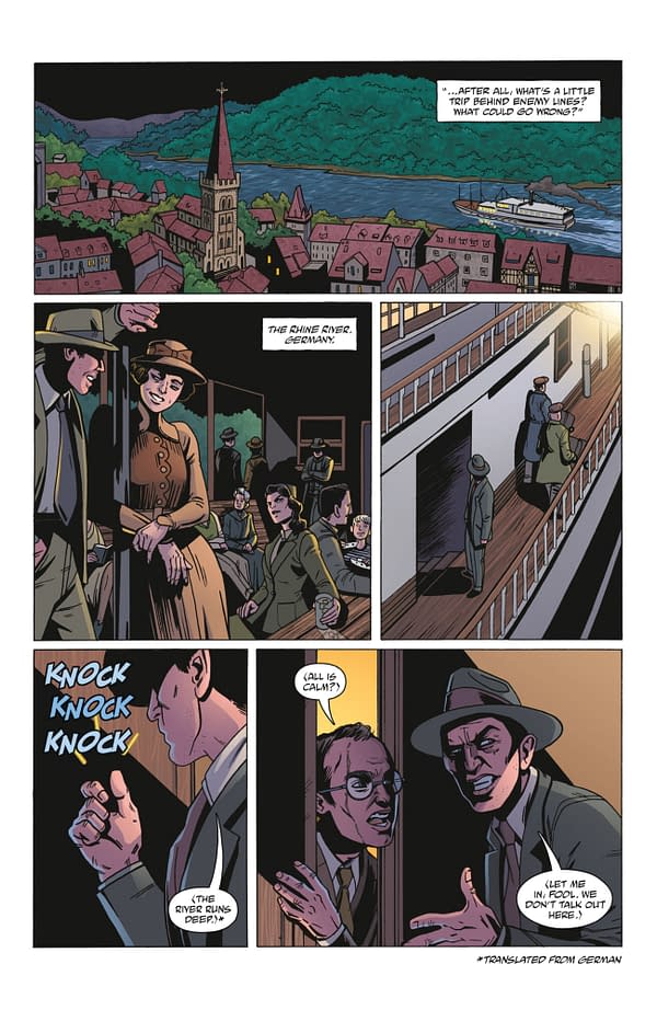 Interior preview page from LADY BALTIMORE: THE DAUGHTERS OF MEDUSA #2 MICHELLE MADSEN COVER
