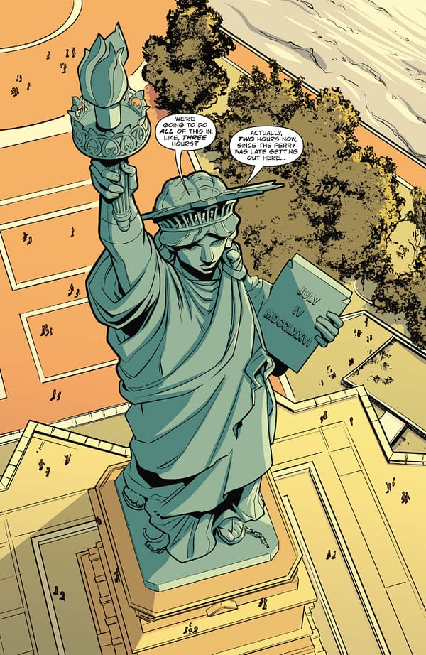 Interior preview page from GHOSTBUSTERS: DEAD MAN'S CHEST #2 JIMMY BETANCOURT COVER