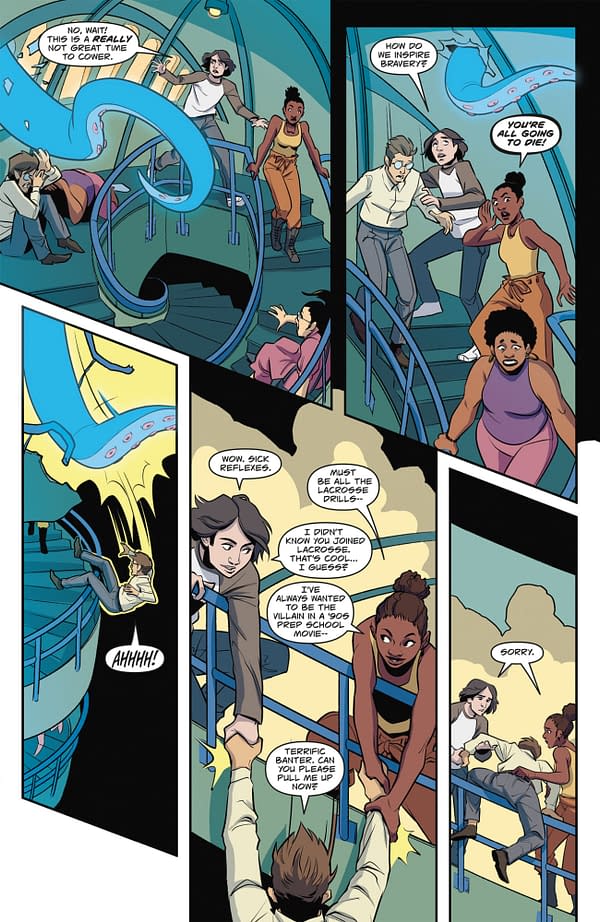 Interior preview page from GHOSTBUSTERS: DEAD MAN'S CHEST #2 JIMMY BETANCOURT COVER