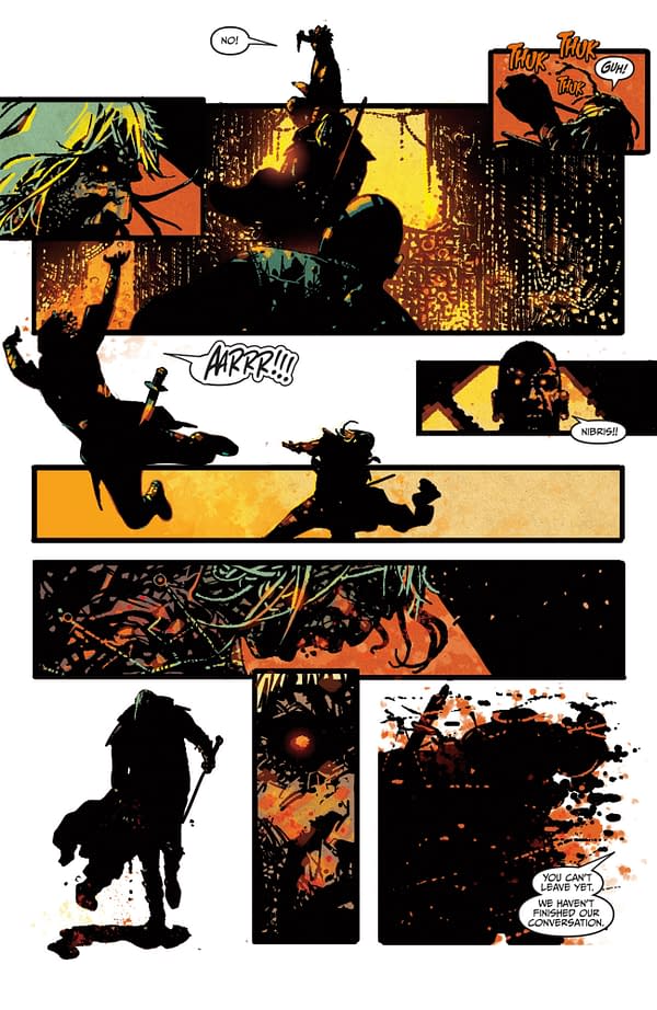 Interior preview page from ASSASSIN'S CREED MIRAGE: A SOAR OF EAGLES #3 JIMMY BETANCOURT COVER