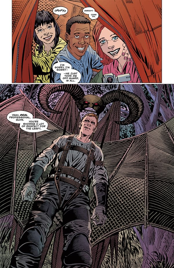 Interior preview page from LET THIS ONE BE A DEVIL #4 BRAD SIMPSON COVER
