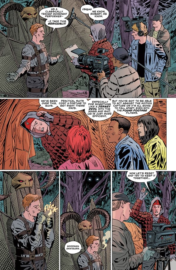 Interior preview page from LET THIS ONE BE A DEVIL #4 BRAD SIMPSON COVER