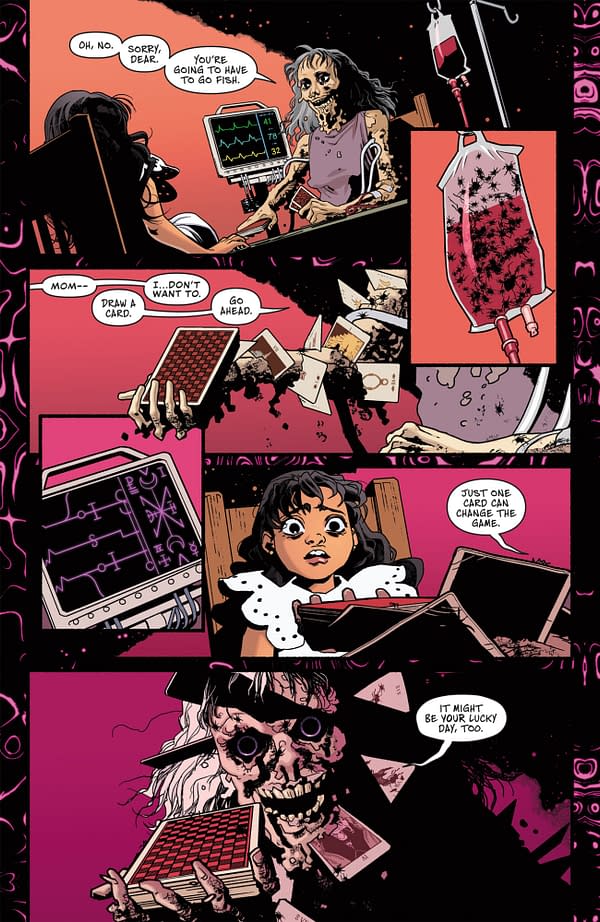 Interior preview page from ARCANA ROYALE #2 JOSH REED COVER