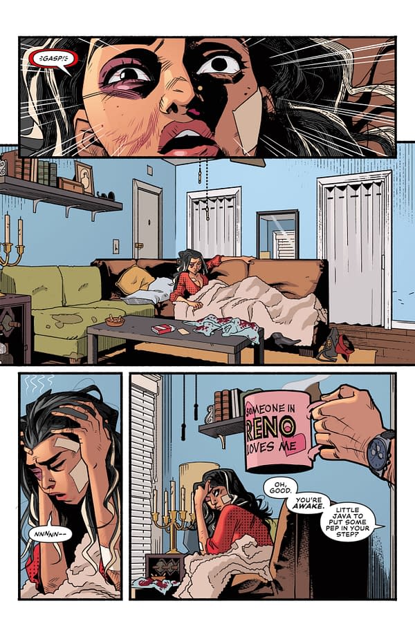 Interior preview page from ARCANA ROYALE #2 JOSH REED COVER
