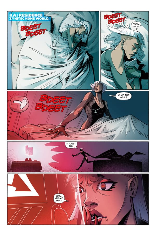 Interior preview page from ARCBOUND #5 RYAN SMALLMAN COVER