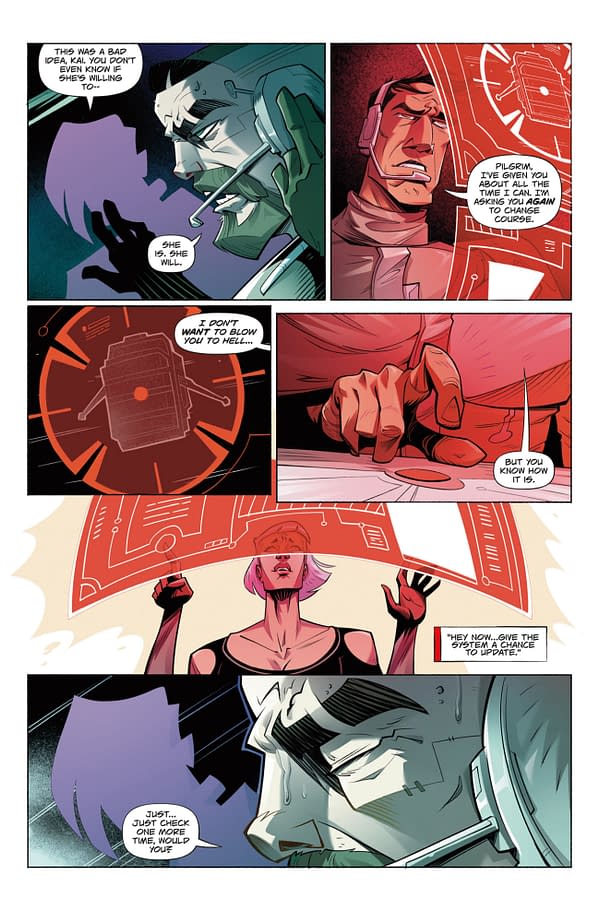 Interior preview page from ARCBOUND #5 RYAN SMALLMAN COVER