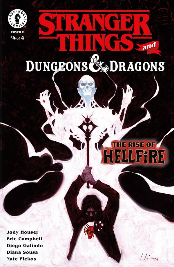 Cover image for Stranger Things and Dungeons & Dragons: The Rise of Hellfire #4 (CVR D) (Jeremy Wilson)