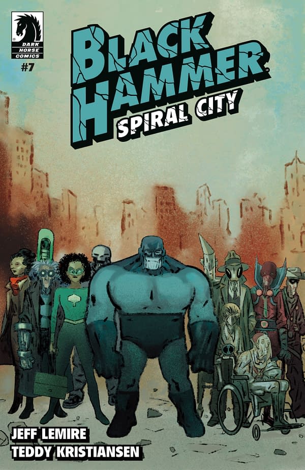 Cover image for BLACK HAMMER: SPIRAL CITY #7 NATE PIEKOS COVER
