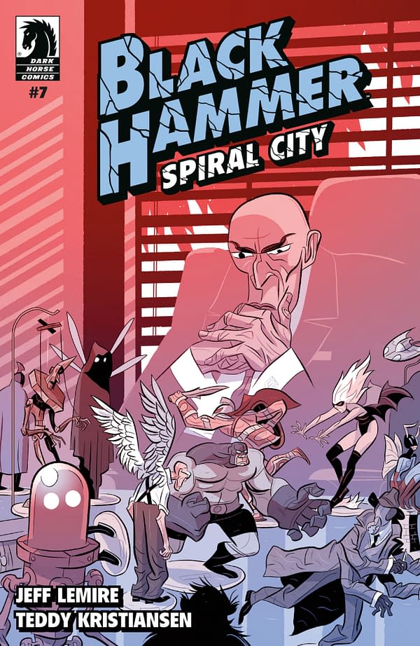 Cover image for Black Hammer: Spiral City #7 (CVR B) (Jan Solheim)