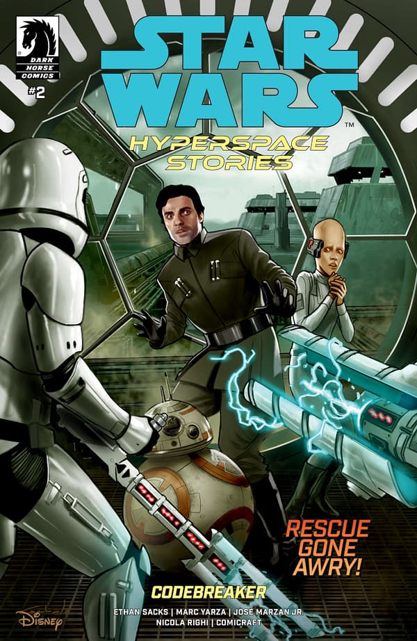 Cover image for STAR WARS: HYPERSPACE STORIES--CODEBREAKER #2 NICOLA RIGHI COVER