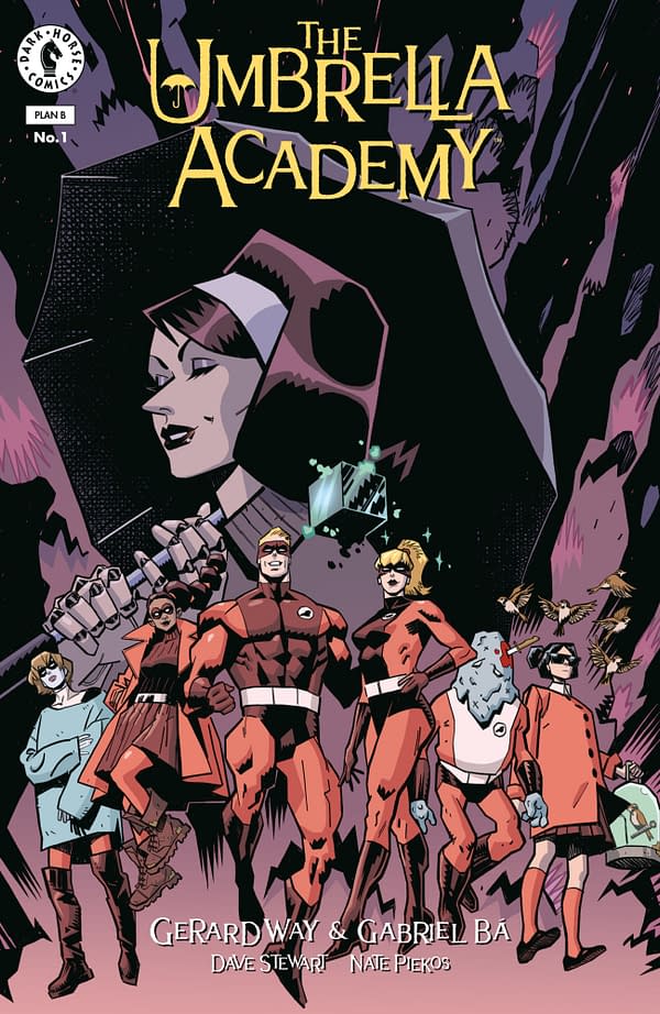 Cover image for The Umbrella Academy: Plan B #1 (CVR C) (Claire Roe )