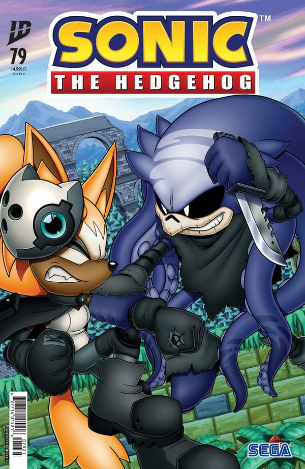 Cover image for Sonic the Hedgehog #79 Variant B (McGrath)