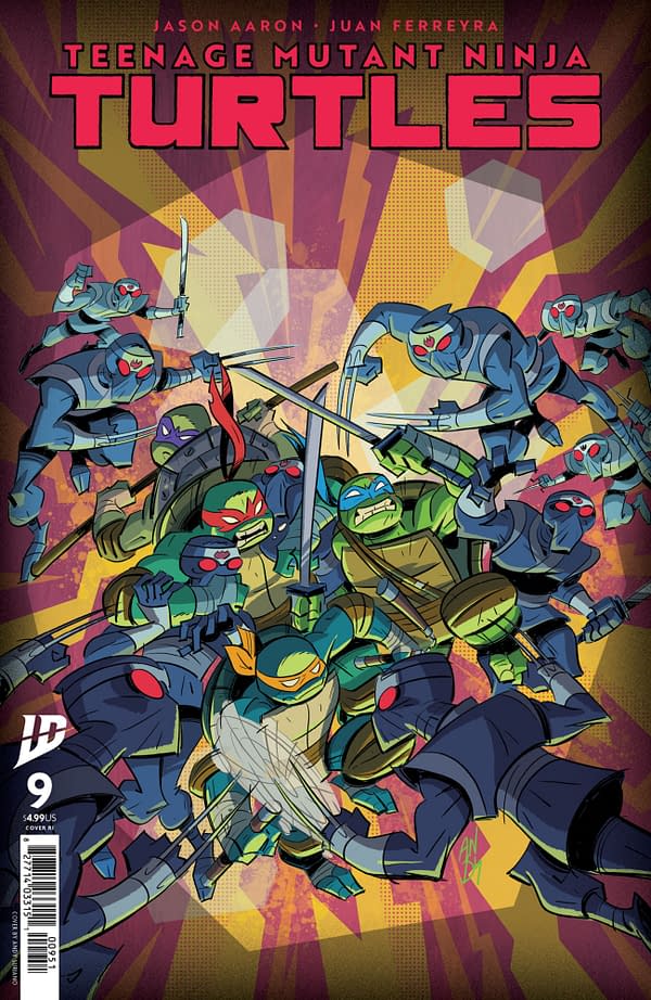Cover image for Teenage Mutant Ninja Turtles #9 Variant RI (25) (Suriano)