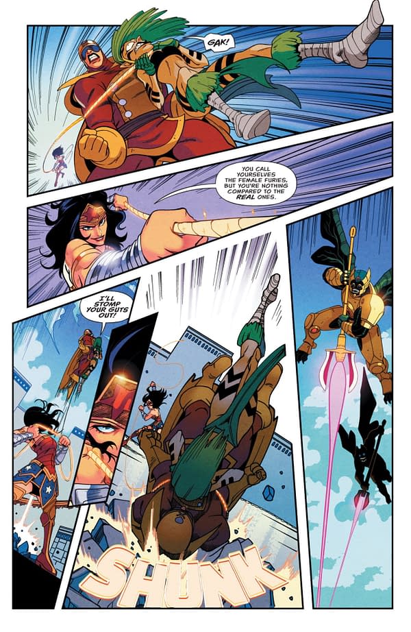 Interior preview page from DC x Sonic the Hedgehog #4