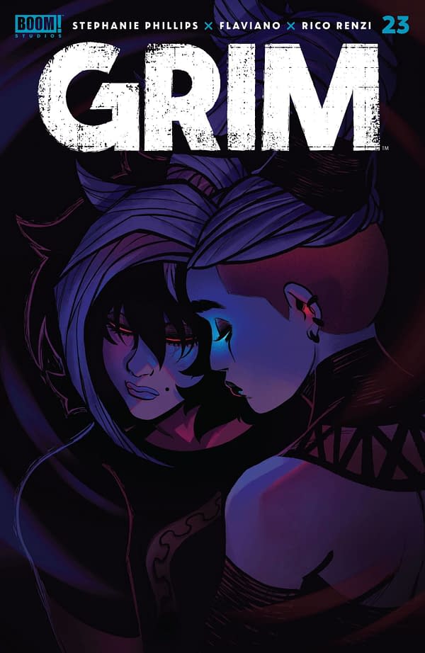 Stephanie Phillips & Flaviano's Grim #25 Anniversary For Hallowe'en