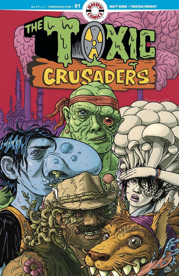 Cover image for TOXIC CRUSADERS #1 (OF 5) CVR A WRIGHT (MR)