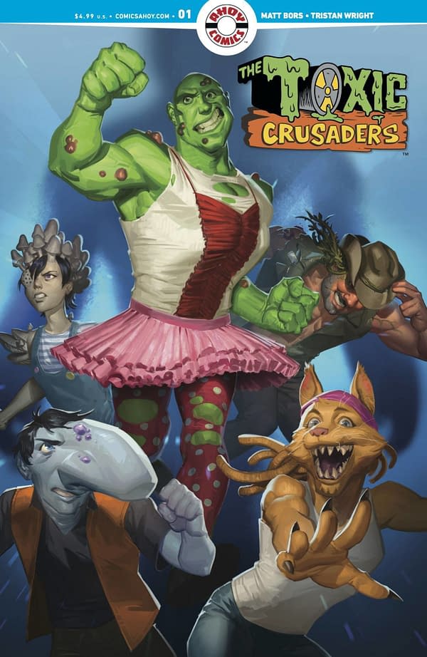 Cover image for TOXIC CRUSADERS #1 (OF 5) CVR B 3 COPY INCV SULLIVAN (MR)