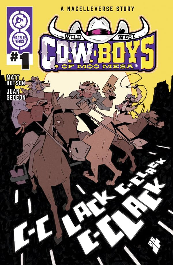 Cover image for WILD WEST COW BOYS OF MOO MESA #1 (OF 4) CVR C PALMER