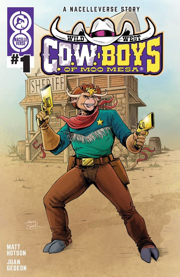 Cover image for WILD WEST COW BOYS OF MOO MESA #1 (OF 4) CVR D SMITH