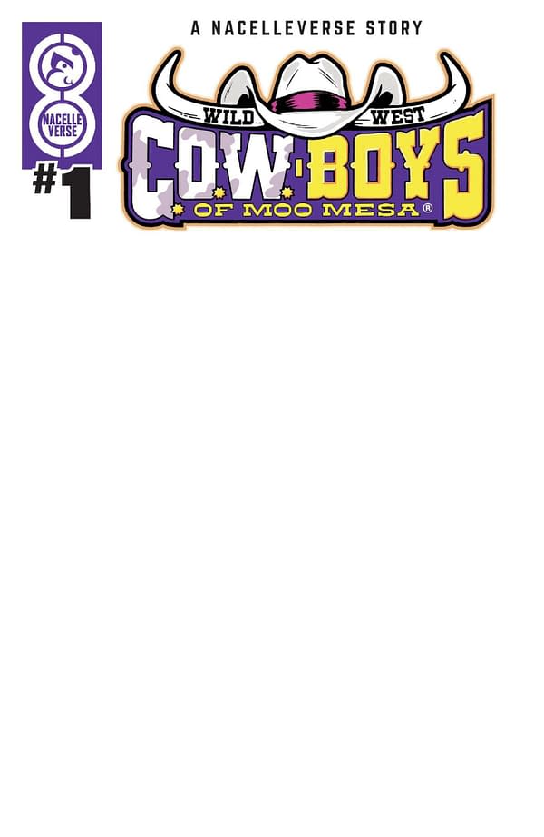 Cover image for WILD WEST COW BOYS OF MOO MESA #1 (OF 4) CVR E BLANK SKETCH