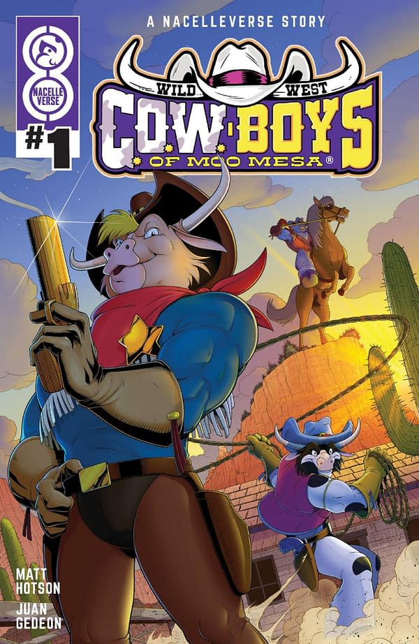Cover image for WILD WEST COW BOYS OF MOO MESA #1 (OF 4) CVR H 20 COPY INC S