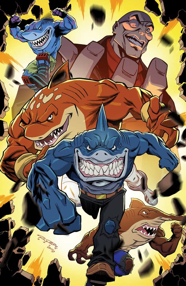TOLDJA: Street Sharks By Stephanie Williams And Ariel Medel From IDW