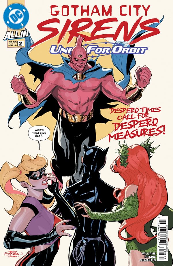 Cover image for Gotham City Sirens: Unfit for Orbit #2